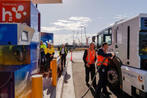 Launch Day Coregas Hydrogen Project town and country energy solutions