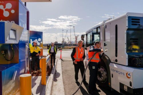 Launch Day Coregas Hydrogen Project town and country energy solutions