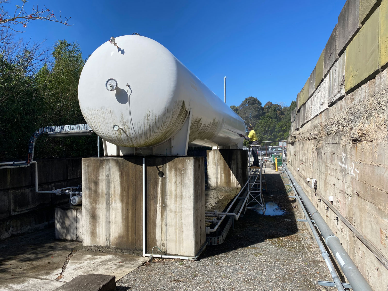 Town and Country Energy Solutions Sydney -LPG-Projects-Pressure-wash-Vessel
